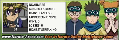 Nightmare My Playcard